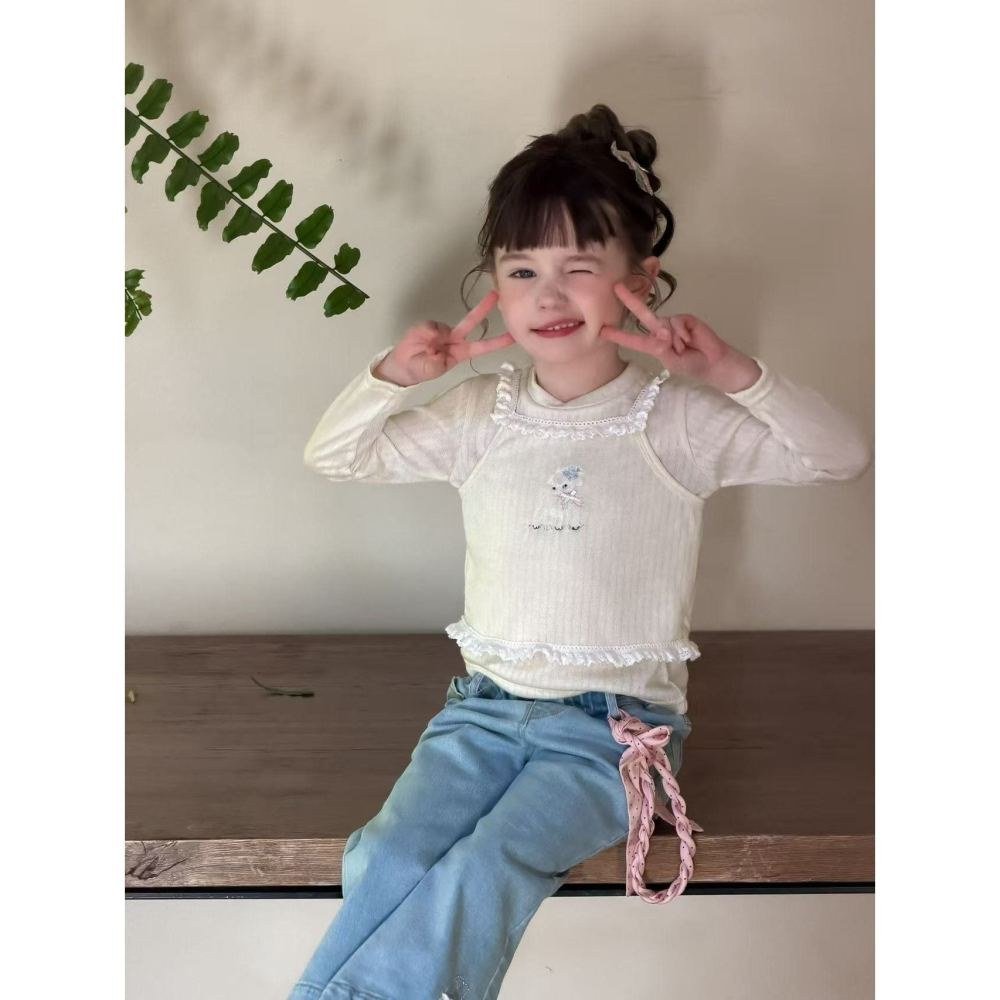 Aiai 上衣背心 套裝 아이아이 봄)클로이탑세트-細節圖8