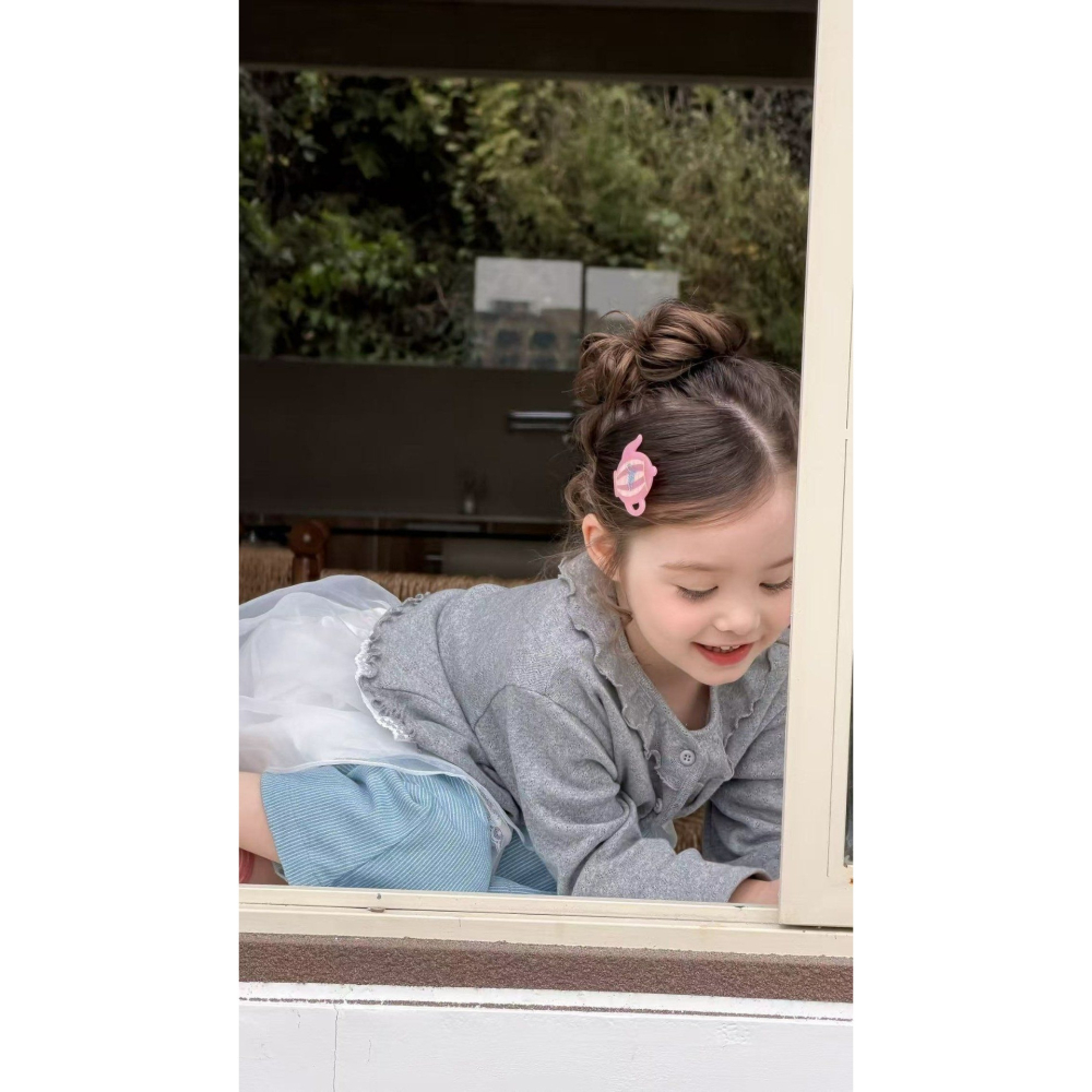 Aiai 開襟衫 아이아이 봄)포니프릴코튼가디건나시세트-細節圖6