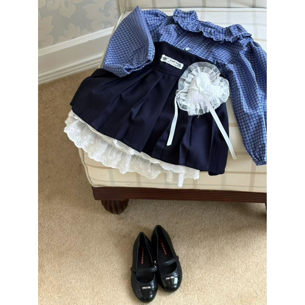 Aiai 裙子 아이아이 봄)프렌치플리츠스커트-細節圖8