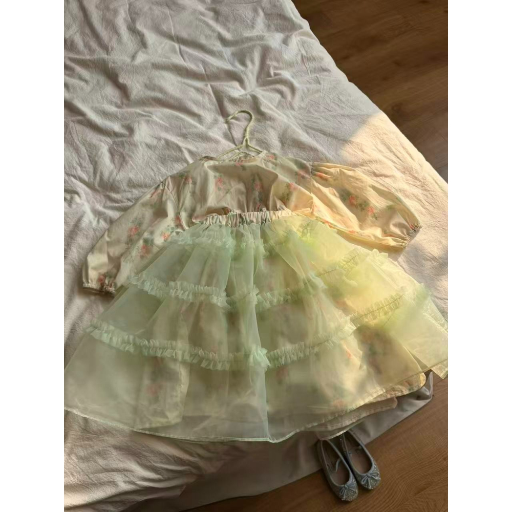 Aiai 洋裝 아이아이 봄)로사캉캉드레스-細節圖8