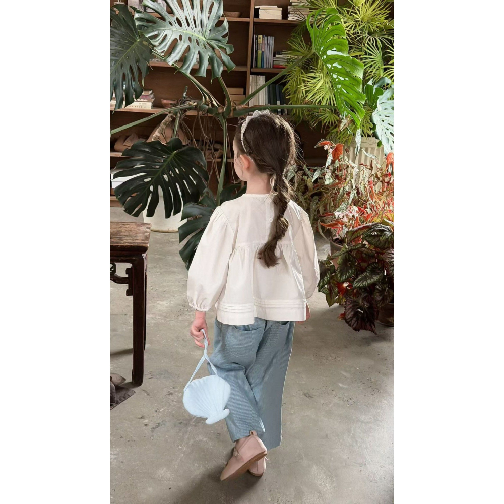 Aiai 褲子 아이아이 봄)루미와이드팬츠-細節圖5