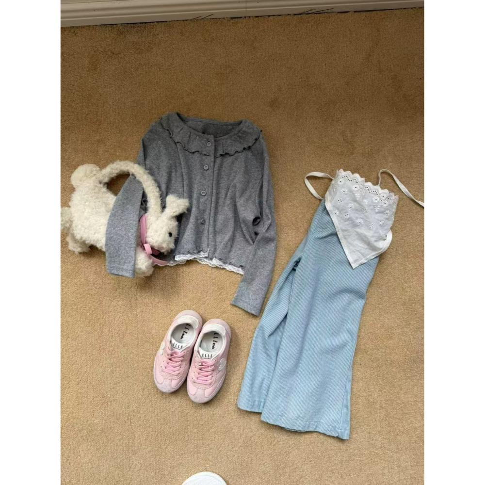 Aiai 褲子 아이아이 봄)루미와이드팬츠-細節圖9