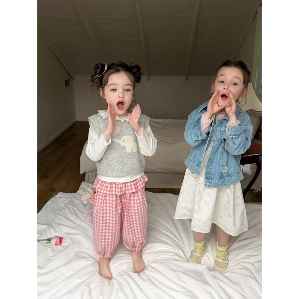 Aiai 外套 아이아이 봄)리틀블루데님자켓-細節圖5