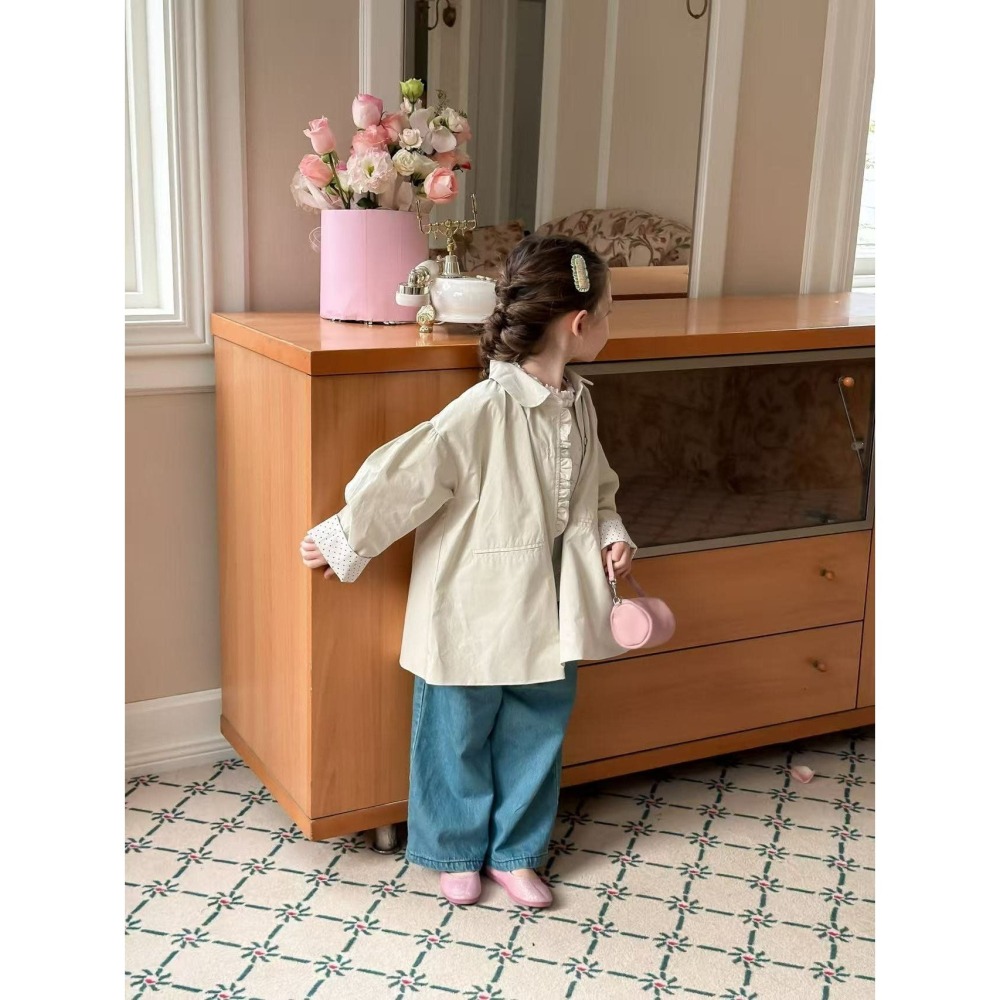 Aiai 上衣 아이아이 봄)마들렌데일리자켓-細節圖3