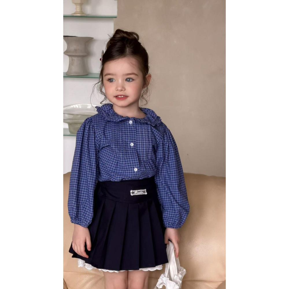 Aiai 上衣 아이아이 봄)마리세일러블라우스-細節圖2