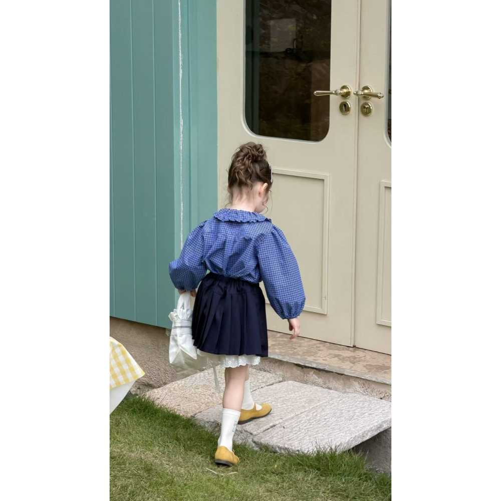 Aiai 上衣 아이아이 봄)마리세일러블라우스-細節圖3