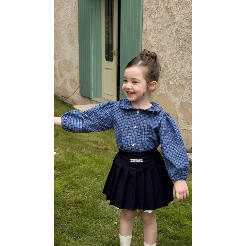 Aiai 上衣 아이아이 봄)마리세일러블라우스-細節圖4