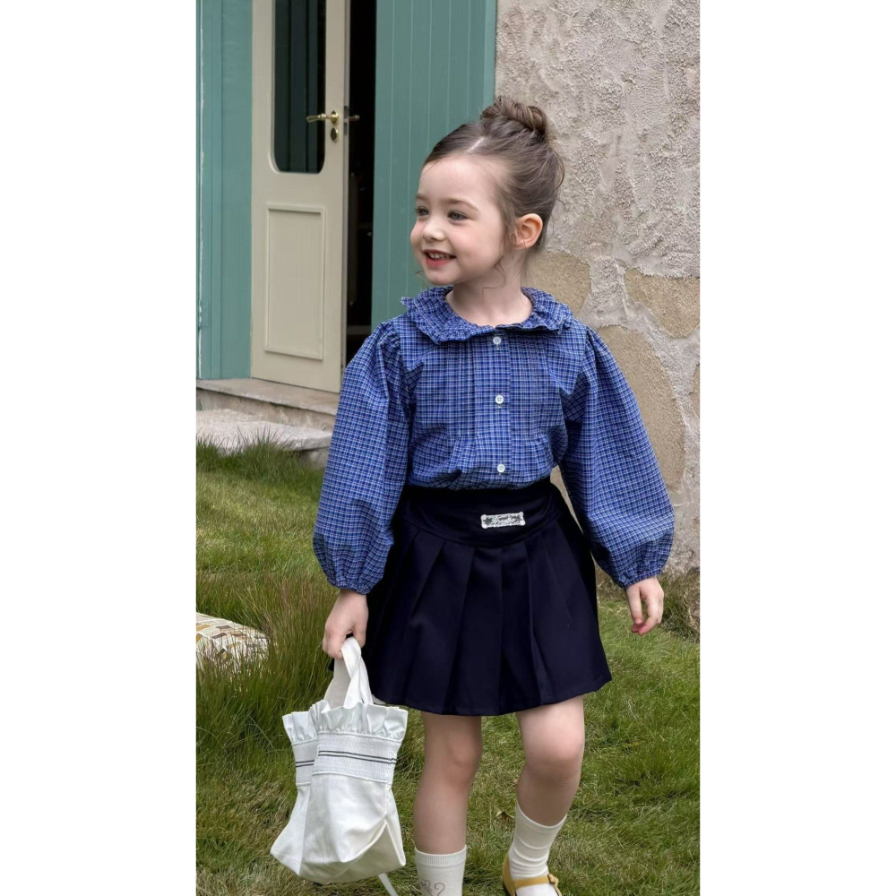 Aiai 上衣 아이아이 봄)마리세일러블라우스-細節圖5