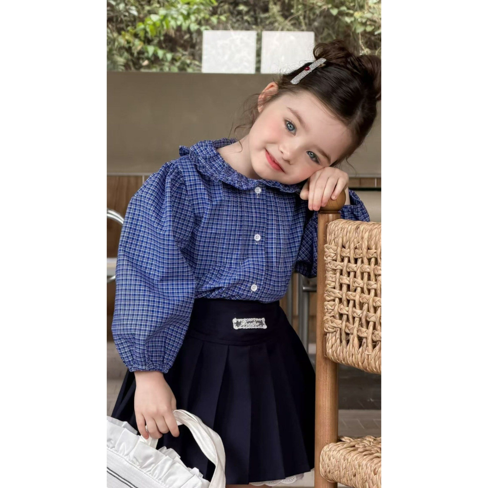 Aiai 上衣 아이아이 봄)마리세일러블라우스-細節圖6