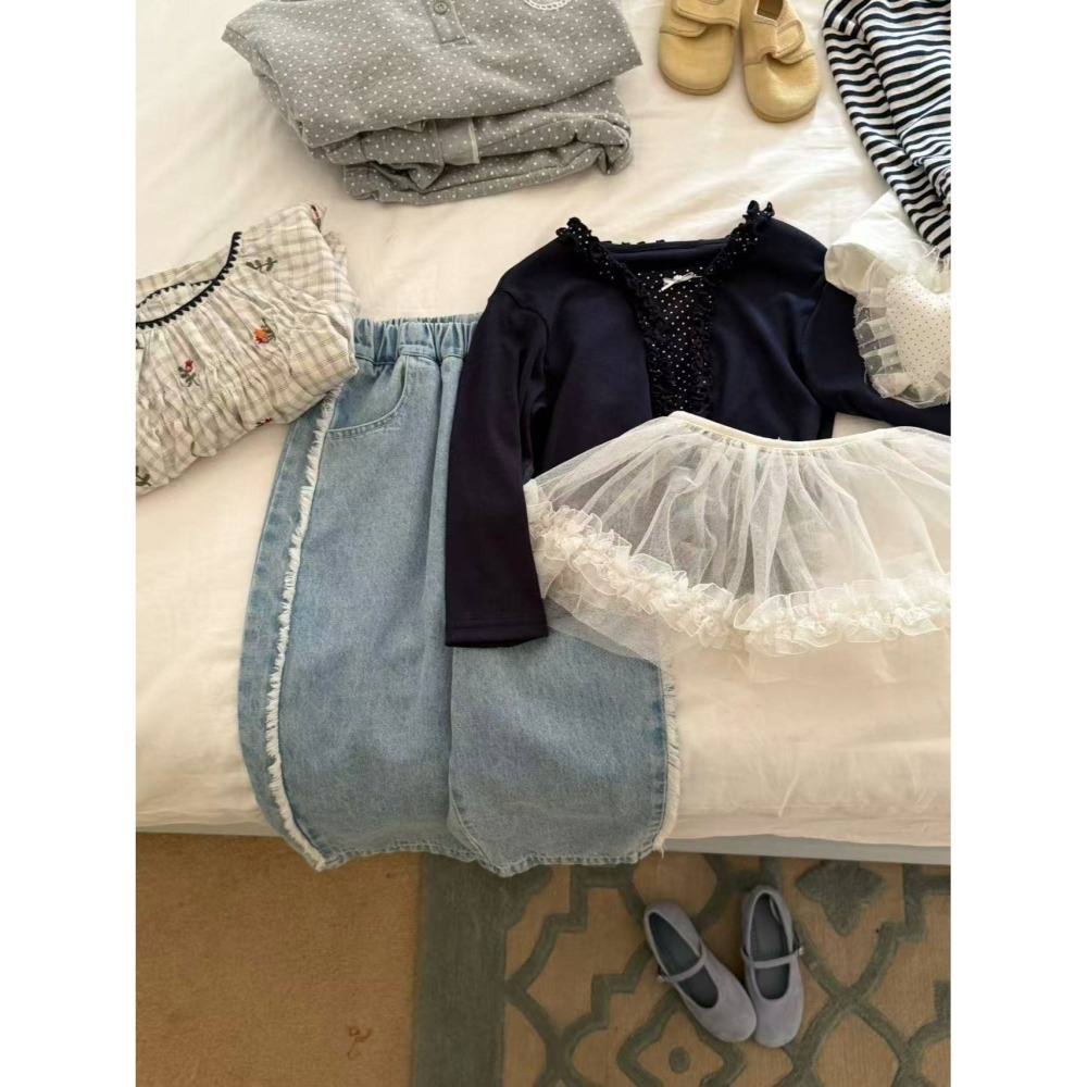 Aiai 上衣 아이아이 봄)메이플자수블라우스-細節圖8