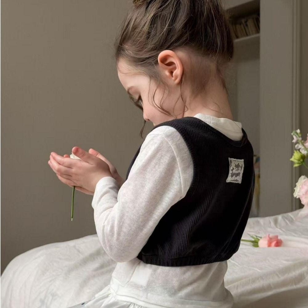 Aiai 背心 아이아이 봄)멜로우데이베스트-細節圖2