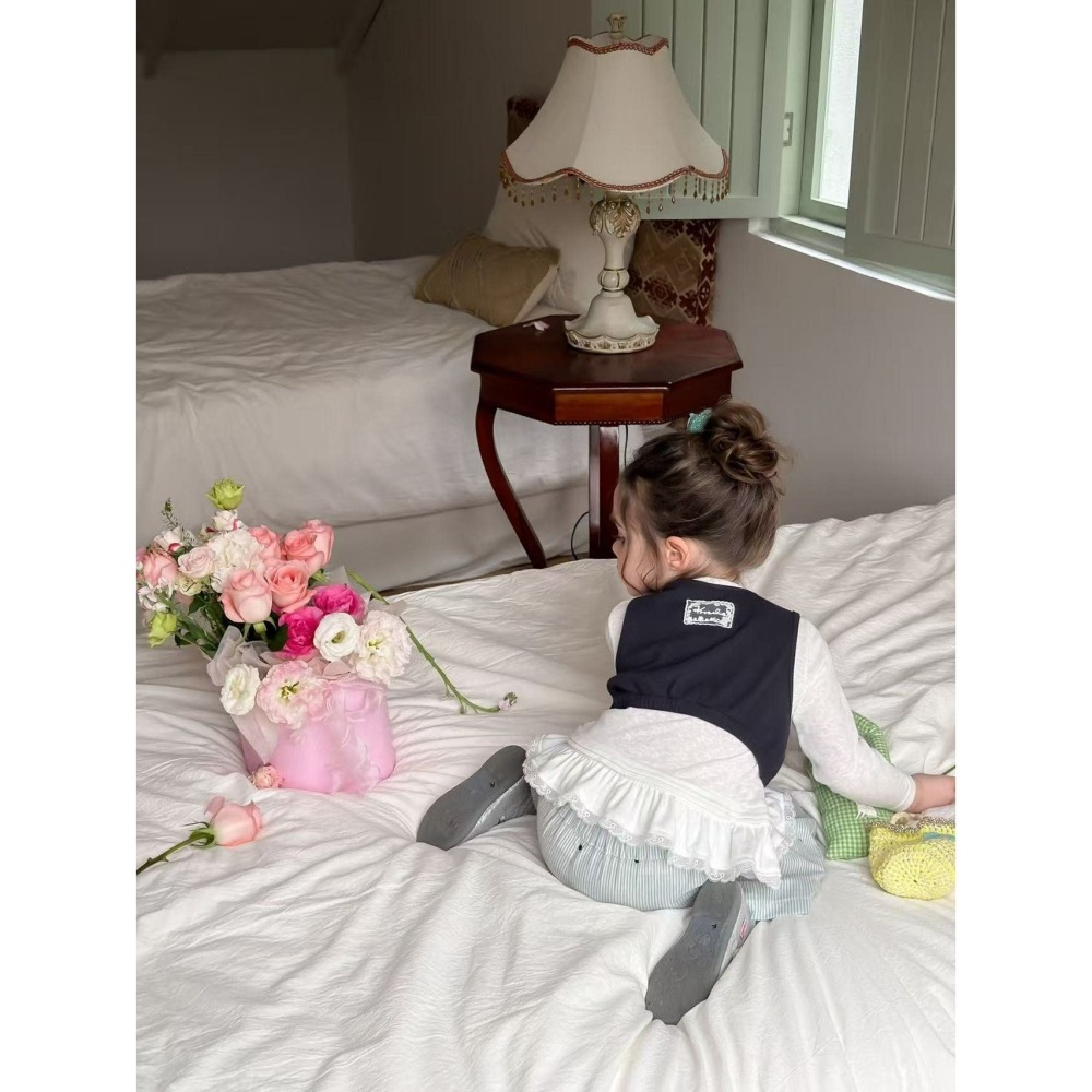 Aiai 背心 아이아이 봄)멜로우데이베스트-細節圖3