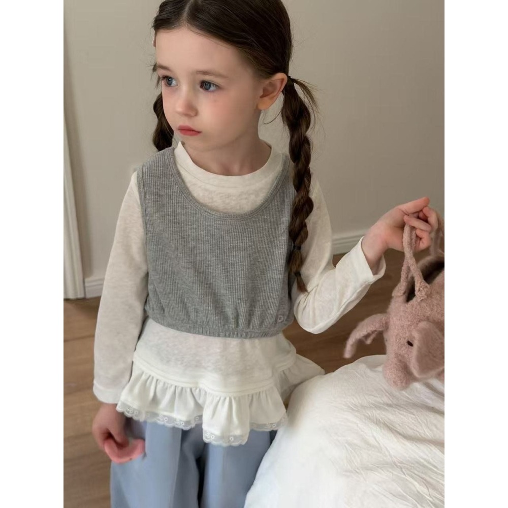 Aiai 背心 아이아이 봄)멜로우데이베스트-細節圖6