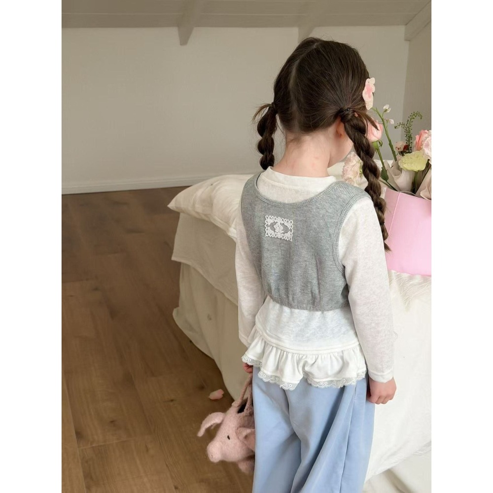 Aiai 背心 아이아이 봄)멜로우데이베스트-細節圖7