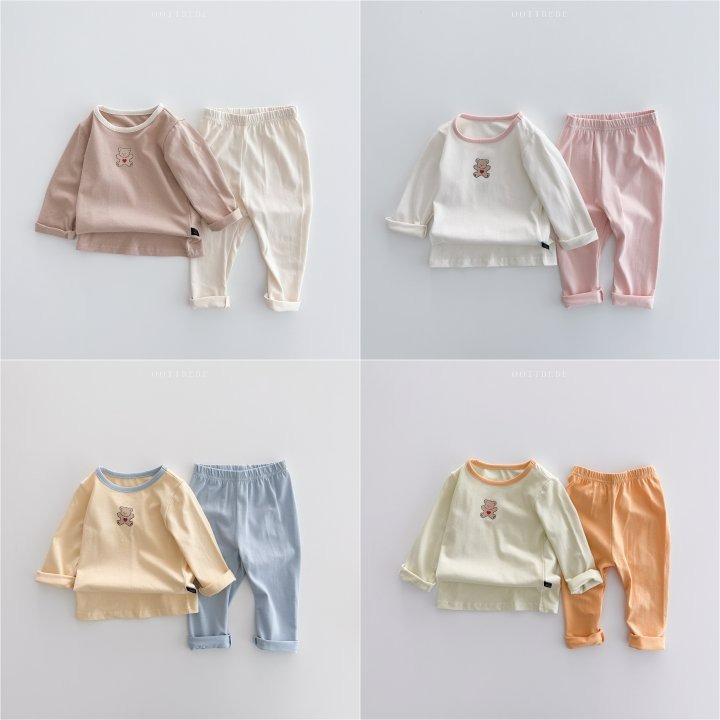 Oottbebe 上下套裝 오뜨베베 달달한모달실내복(키즈)-細節圖2