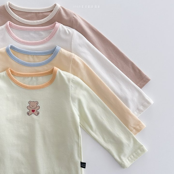 Oottbebe 上下套裝 오뜨베베 달달한모달실내복(키즈)-細節圖3