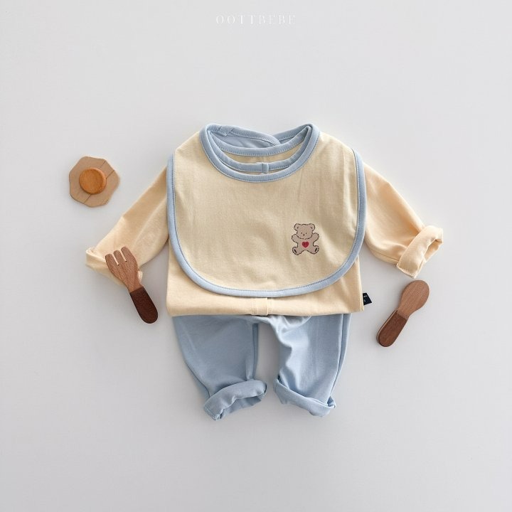 Oottbebe 圍兜 雙面 오뜨베베 달달한모달양면턱받이-細節圖4