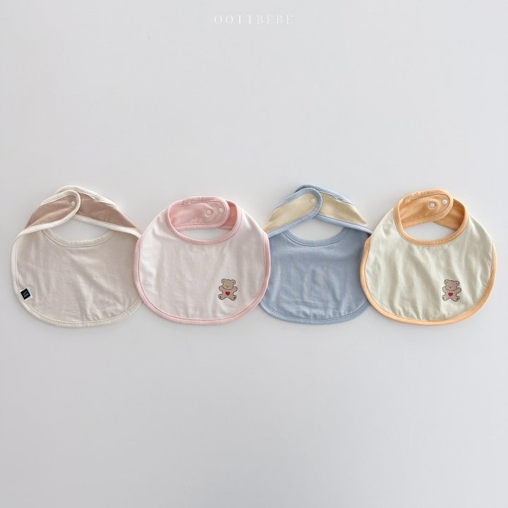 Oottbebe 圍兜 雙面 오뜨베베 달달한모달양면턱받이-細節圖6