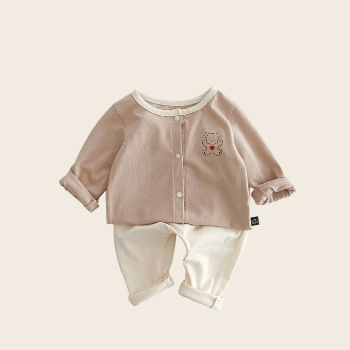 Oottbebe 上下套裝 오뜨베베 달달한모달유아내복-細節圖7