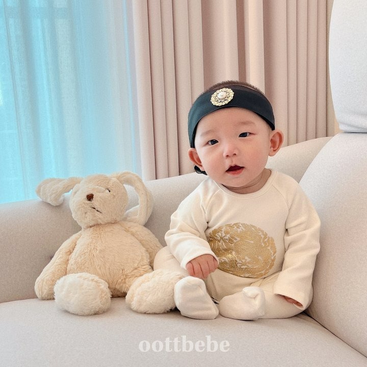 Oottbebe 韓服 髮箍 오뜨베베 대군헤어밴드-細節圖4