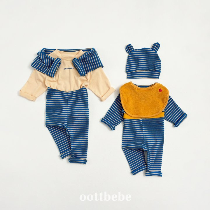 Oottbebe 圍兜 오뜨베베 레인보우빕-細節圖10