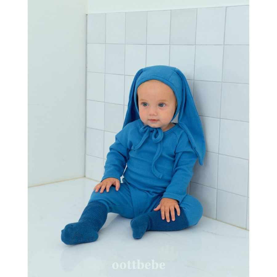 Oottbebe 套裝 包屁衣+內搭褲 오뜨베베 레인보우슈트세트-細節圖3