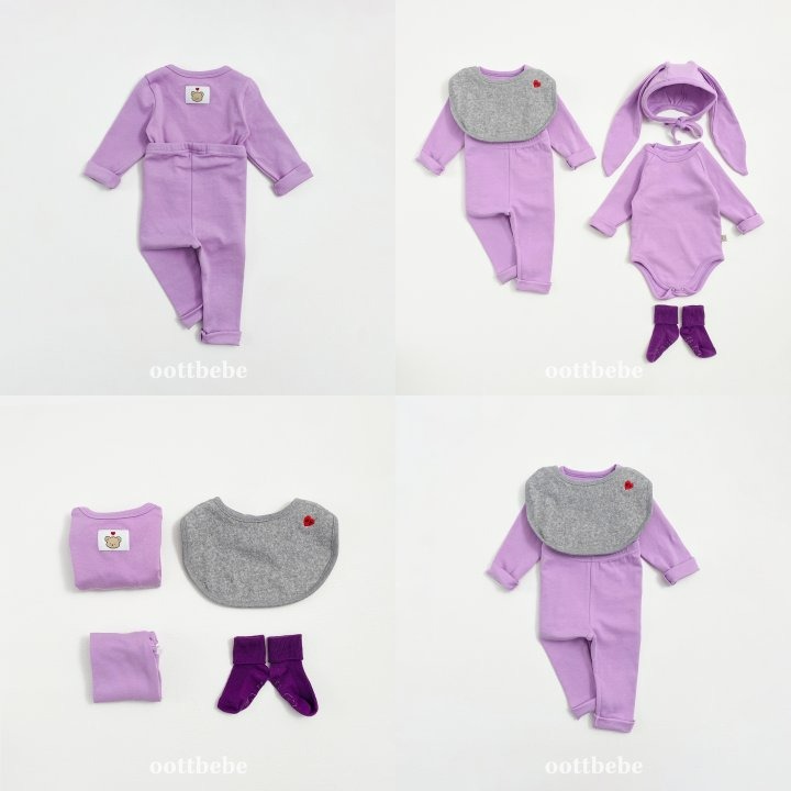 Oottbebe 上下套裝 오뜨베베 레인보우실내복-細節圖7