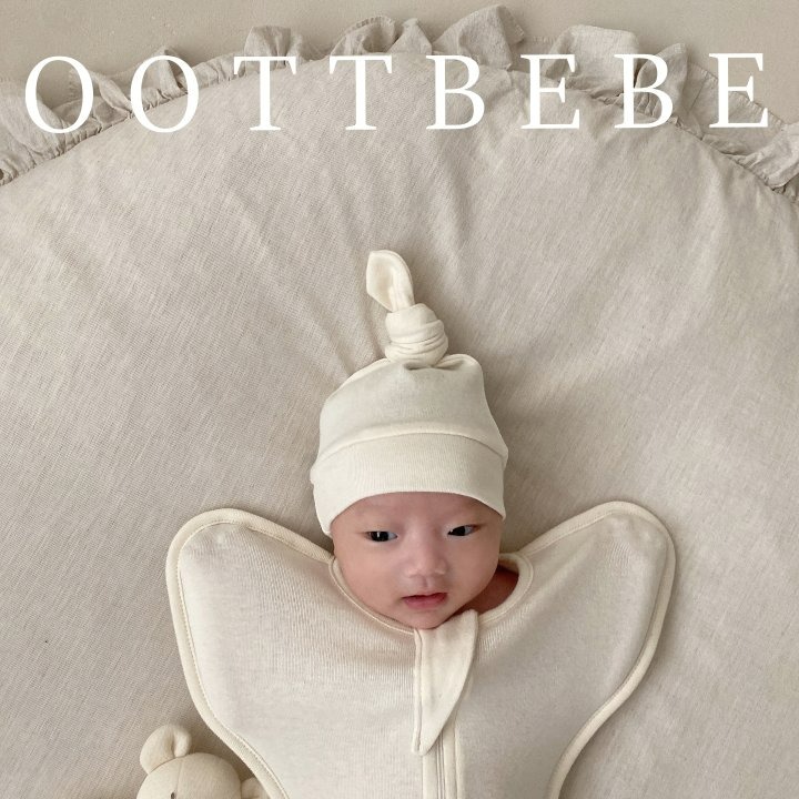 Oottbebe 包巾 有機棉 오뜨베베 오가닉나비잠싸개-細節圖6