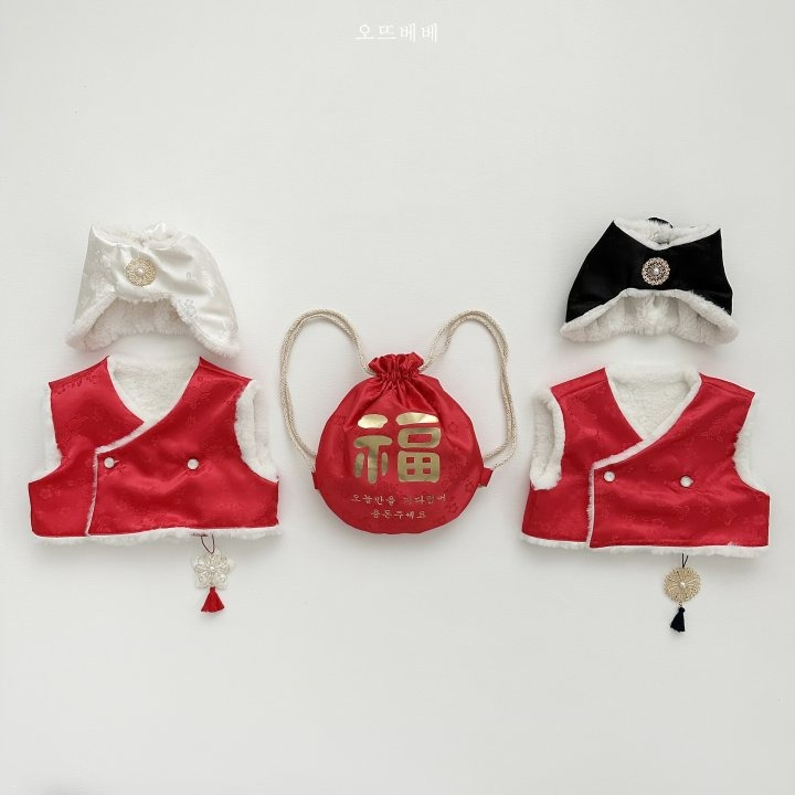 Oottbebe 韓服 背心 오뜨베베 왕조끼-細節圖7