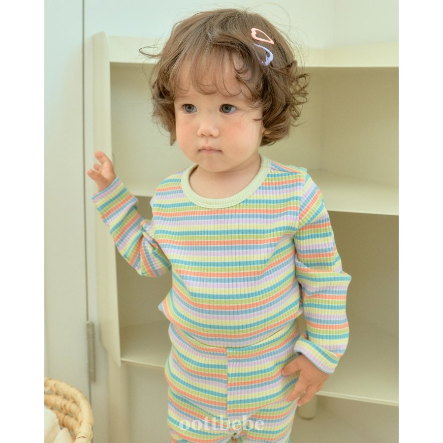 Oottbebe 上下 套裝 오뜨베베 팔레트실내복-細節圖3