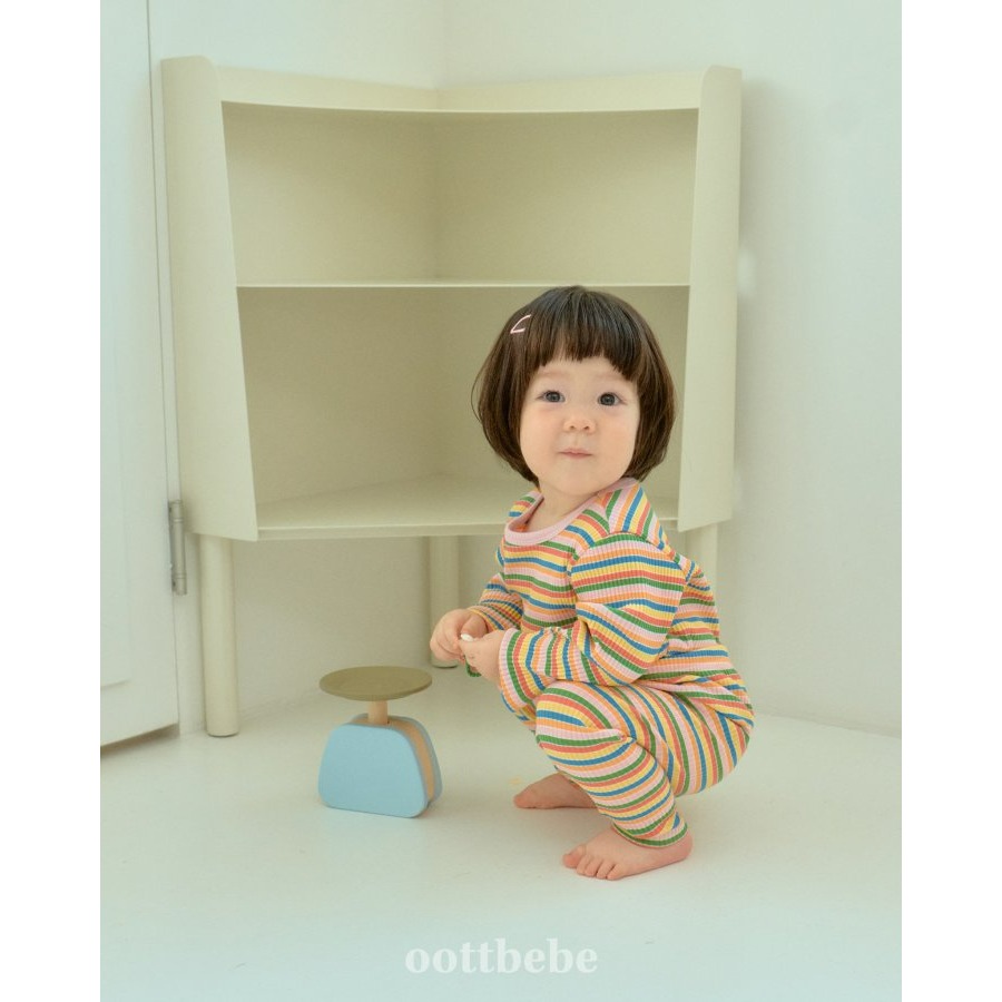 Oottbebe 上下 套裝 오뜨베베 팔레트실내복-細節圖4