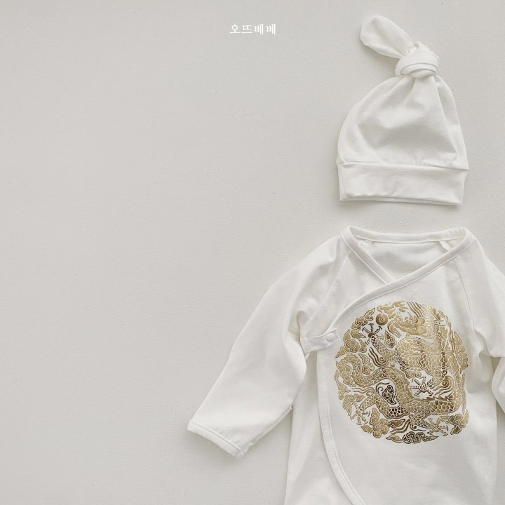 Oottbebe 包巾 套裝 (含帽)  오뜨베베 한복배냇저고리세트-細節圖2