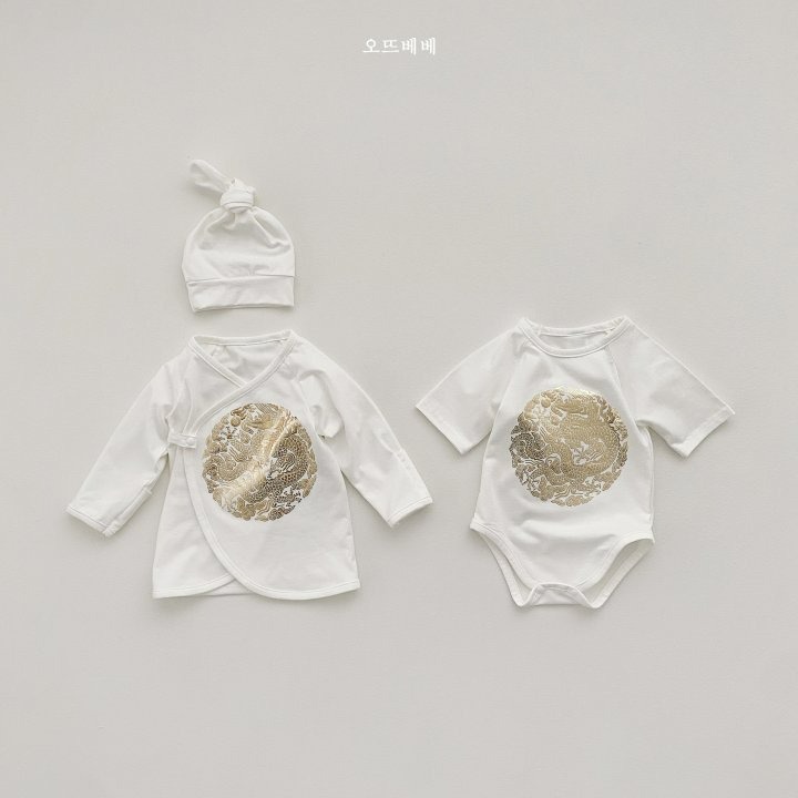 Oottbebe 包巾 套裝 (含帽)  오뜨베베 한복배냇저고리세트-細節圖5