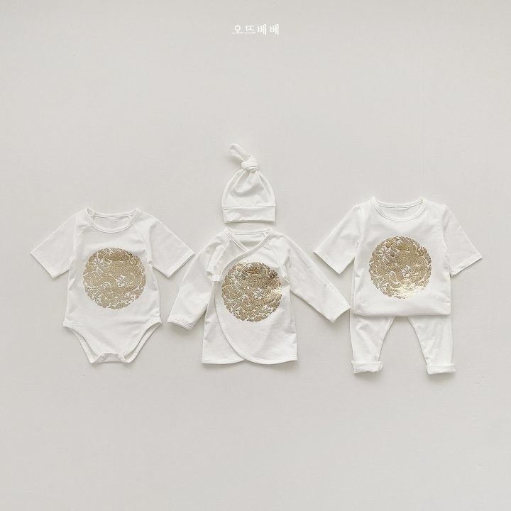 Oottbebe 包巾 套裝 (含帽)  오뜨베베 한복배냇저고리세트-細節圖6