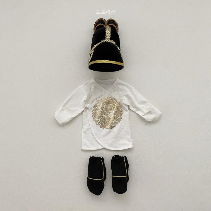 Oottbebe 包巾 套裝 (含帽)  오뜨베베 한복배냇저고리세트-細節圖7