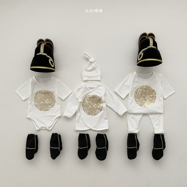 Oottbebe 包巾 套裝 (含帽)  오뜨베베 한복배냇저고리세트-細節圖9