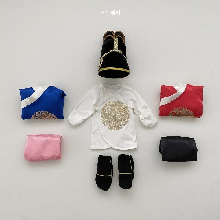 Oottbebe 包巾 套裝 (含帽)  오뜨베베 한복배냇저고리세트-細節圖10