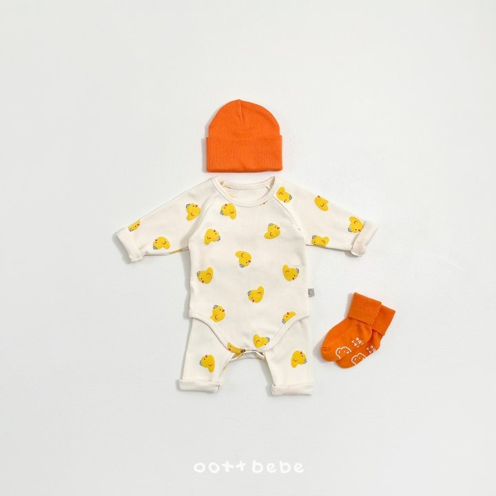 Oottbebe 套裝 包屁衣+內搭褲 오뜨베베 나들이슈트-細節圖2