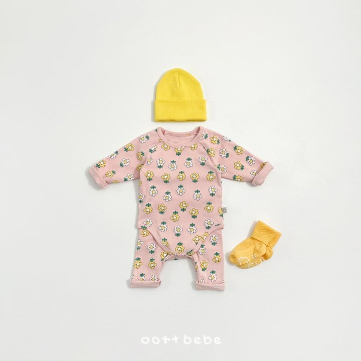 Oottbebe 套裝 包屁衣+內搭褲 오뜨베베 나들이슈트-細節圖3