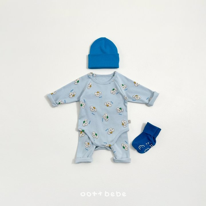 Oottbebe 套裝 包屁衣+內搭褲 오뜨베베 나들이슈트-細節圖5