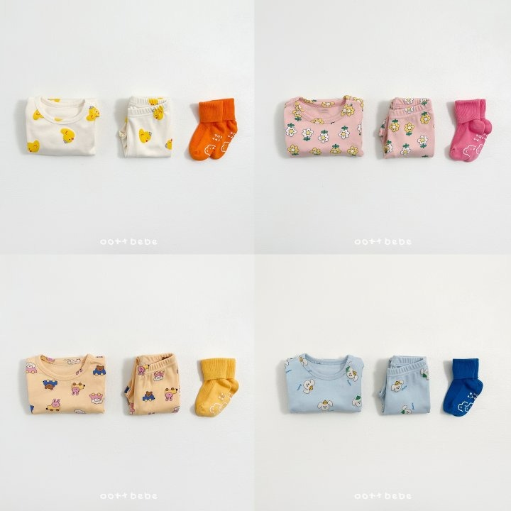 Oottbebe 上下套裝  오뜨베베 나들이실내복-細節圖10