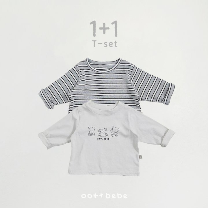 Oottbebe 上衣1+1(Kids) 오뜨베베 세이오뜨1+1티셔츠(키즈)-規格圖7