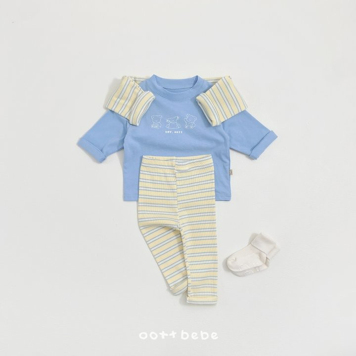 Oottbebe 內搭褲 오뜨베베 세이오뜨멜빵레깅스(키즈)-細節圖6