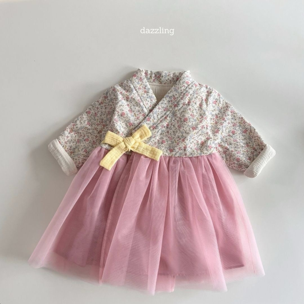 韓國製 春季櫻花韓服套組 (韓服+包包) 로지한복-細節圖4