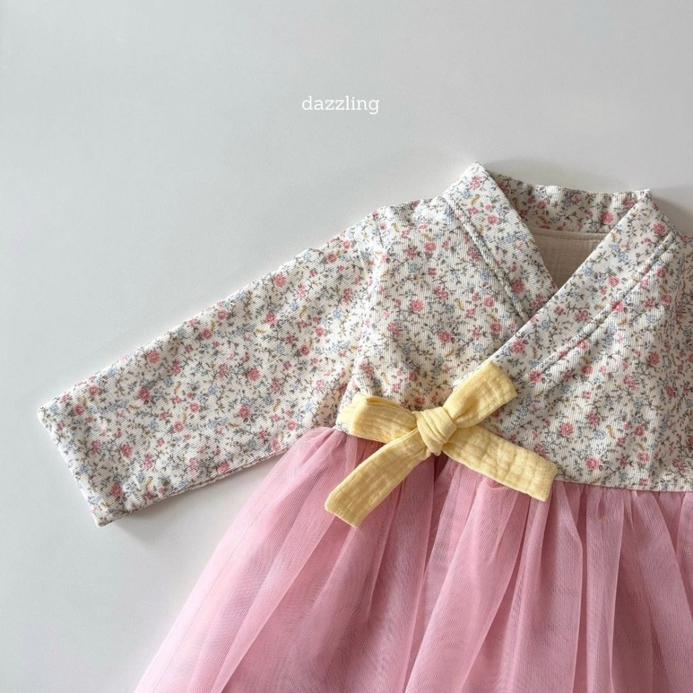 韓國製 春季櫻花韓服套組 (韓服+包包) 로지한복-細節圖5