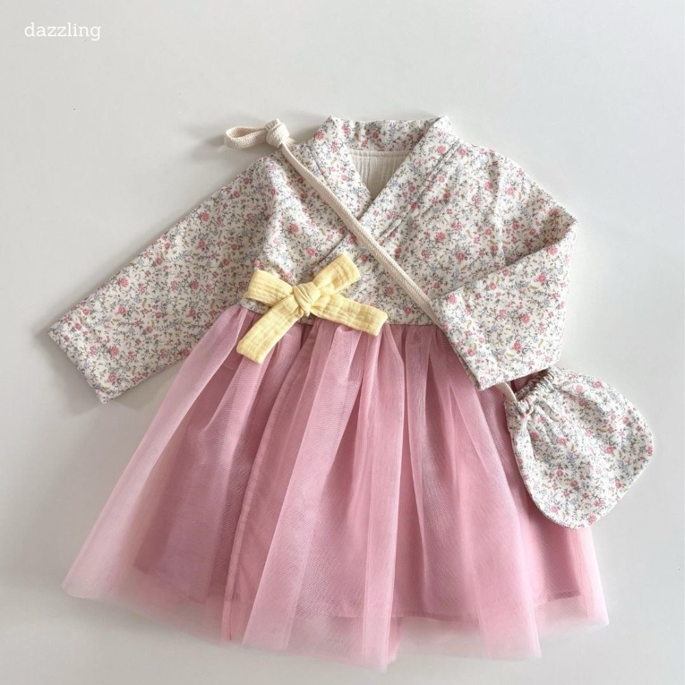 韓國製 春季櫻花韓服套組 (韓服+包包) 로지한복-規格圖10