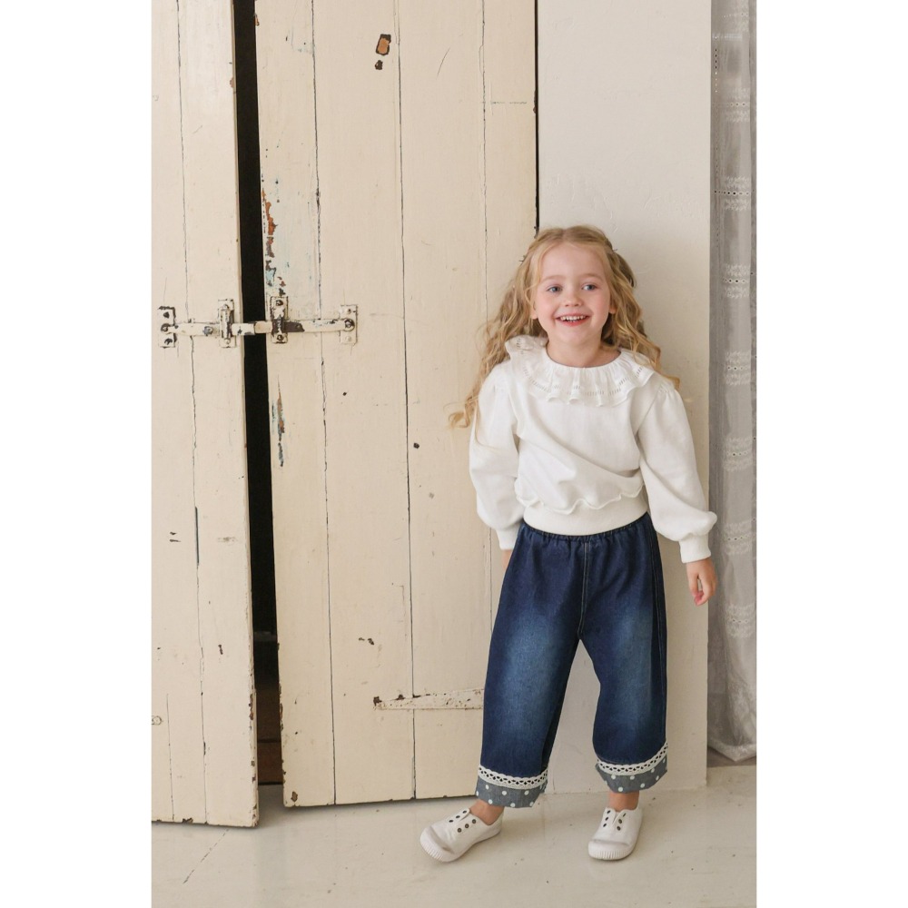 Flo 褲子 플로 르망데님팬츠-細節圖9