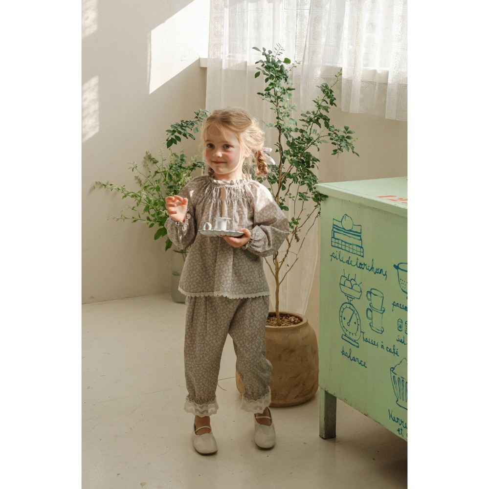 Flo 上衣 플로 베라블라우스-細節圖2