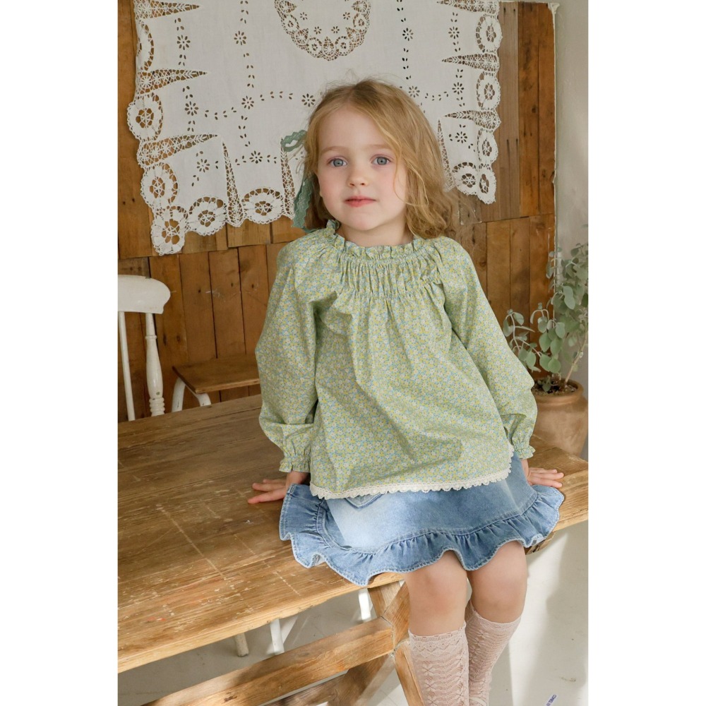 Flo 上衣 플로 베라블라우스-細節圖5