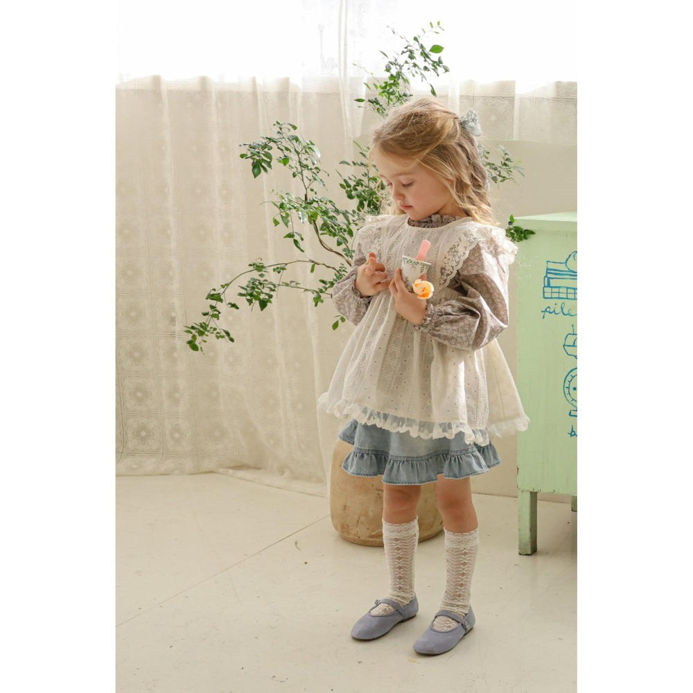 Flo 上衣 플로 베라블라우스-細節圖10